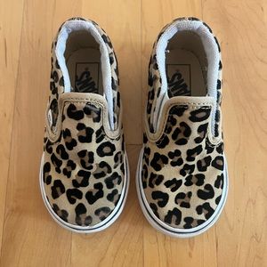 Leopard print Vans
